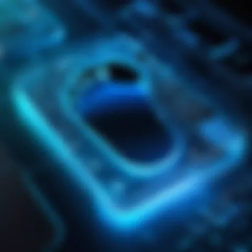 Conceptual image illustrating the digital footprint