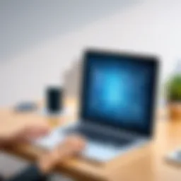 Conceptual representation of digital privacy