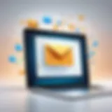 An illustration of email filters blocking spam messages