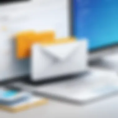 An organized inbox showcasing effective email management
