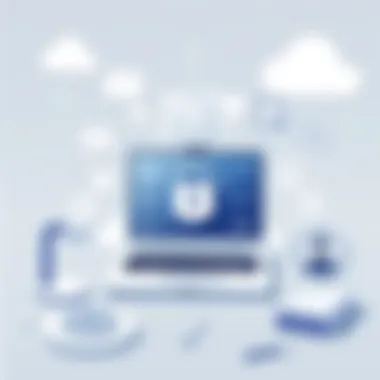 Understanding Online Privacy Conceptual illustration of online privacy