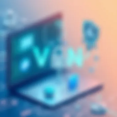 VPN Technology Explained Visual representation of VPN technology