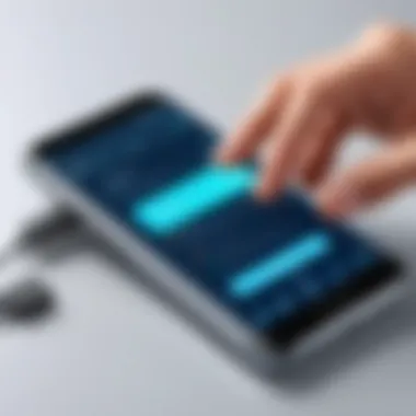 Disconnecting from Spam Calls Illustration of a phone being disconnected from spam callers