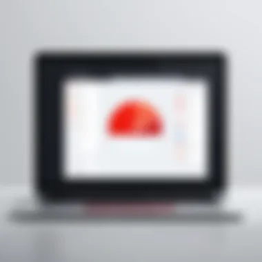 Ad Blocker Functionality Visual representation of ad blocker interface on a web browser