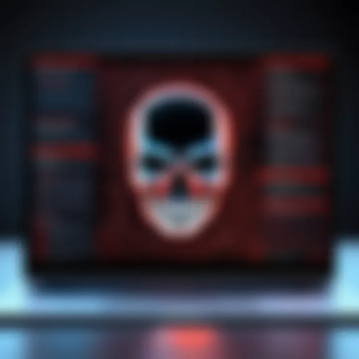 Illustration of Ransomware Attack