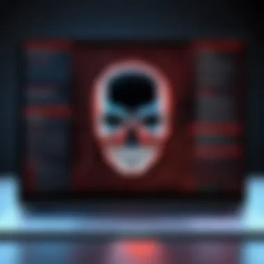 Ransomware Attack Illustration of Ransomware Attack