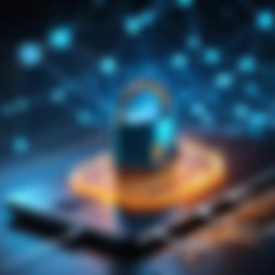 Secure Network Connection Illustration