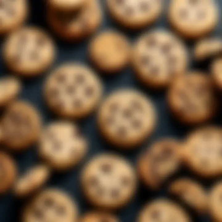 Illustration depicting the impact of cookies on user privacy