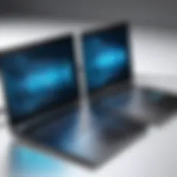 Data transfer between laptops using cables