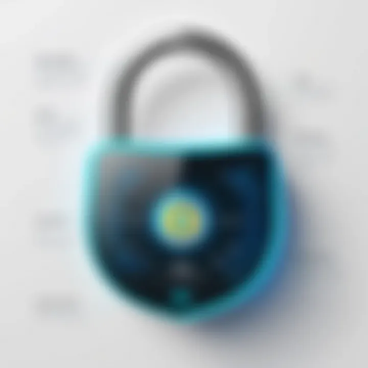 Diagram of Identity Lock features and benefits