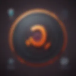 Illustration of Ubuntu logo symbolizing online security