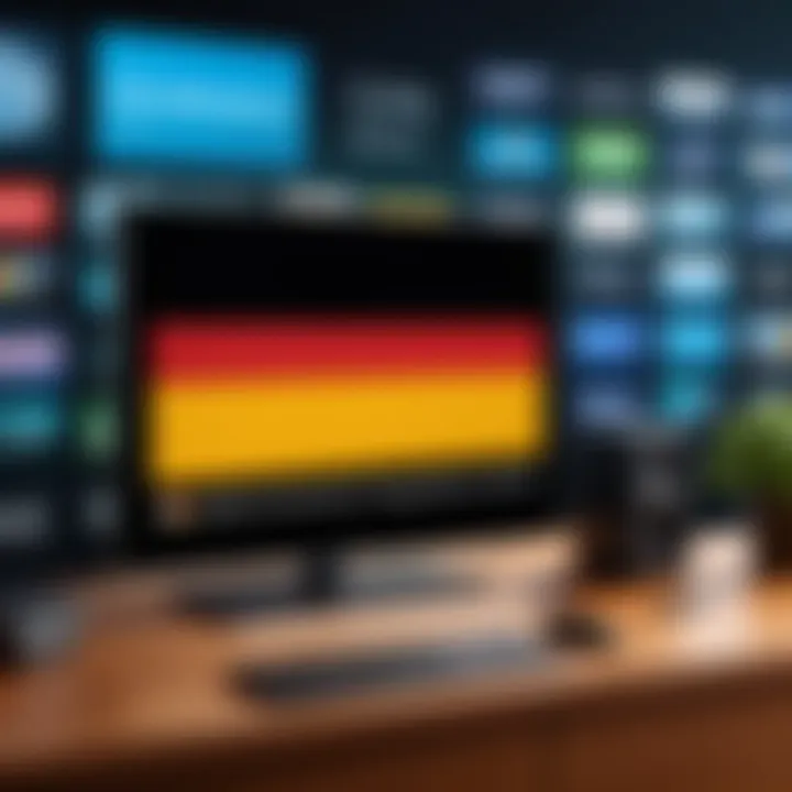 Global access to German TV shows