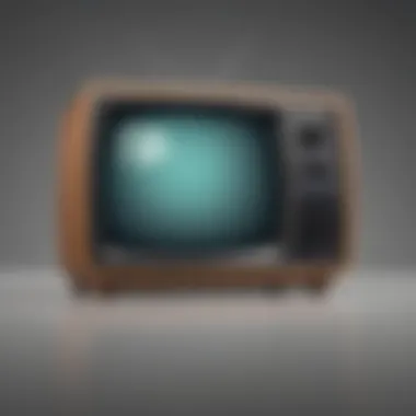 Elegant Vintage TV Set Elegant Vintage TV
