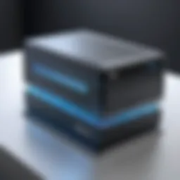 Visual representation of antispam server architecture