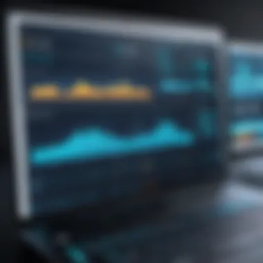 System Performance Metrics Analysis A diagnostic software interface displaying system performance metrics