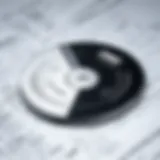 Visual representation of DNS records