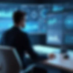 Visual representation of behavioral analytics in cybersecurity