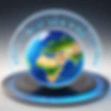Future Trends in Internet Accessibility Future trends in internet accessibility illustrated with a connected world