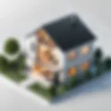 Visual representation of home network architecture