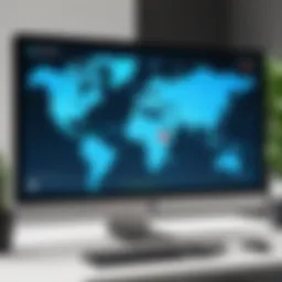 Visual representation of online security