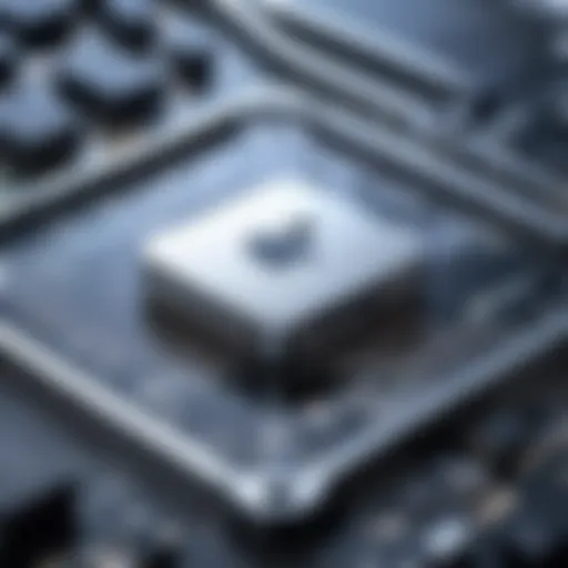 Visual representation of a MAC address structure