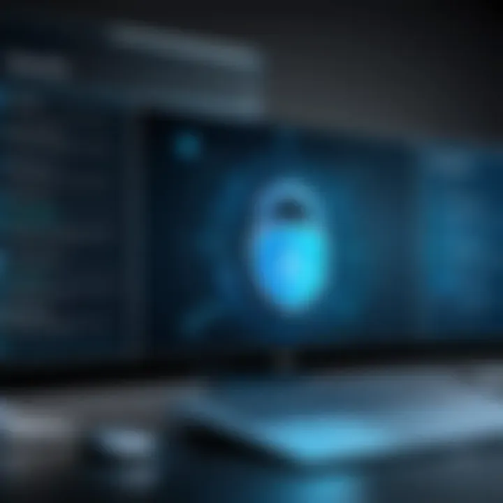 Security features of ADUC for network administration
