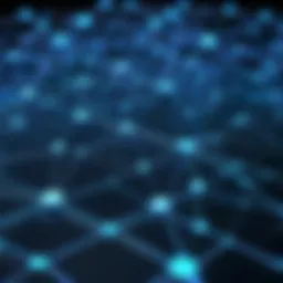 Visual representation of network topology highlighting IP addresses