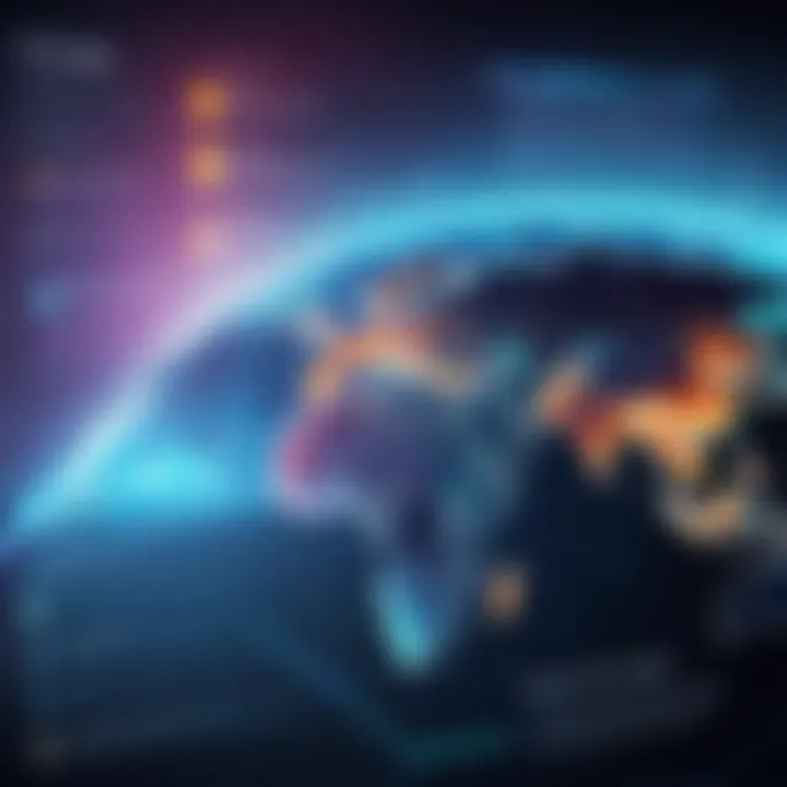 Diagram illustrating the evolving landscape of cyber threats