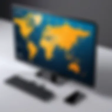 Regional Regulations in IPTV Services Graphic showing regional regulations governing IPTV services