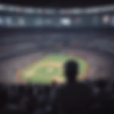 Illustration showing enjoyment of live MLB games online with Unlocator