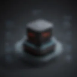 Illustration of a high-tech streaming device