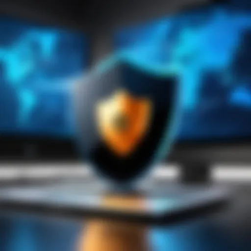 Virtual security shield protecting online streaming