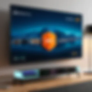Diagram illustrating VPN setup for IPTV on Firestick