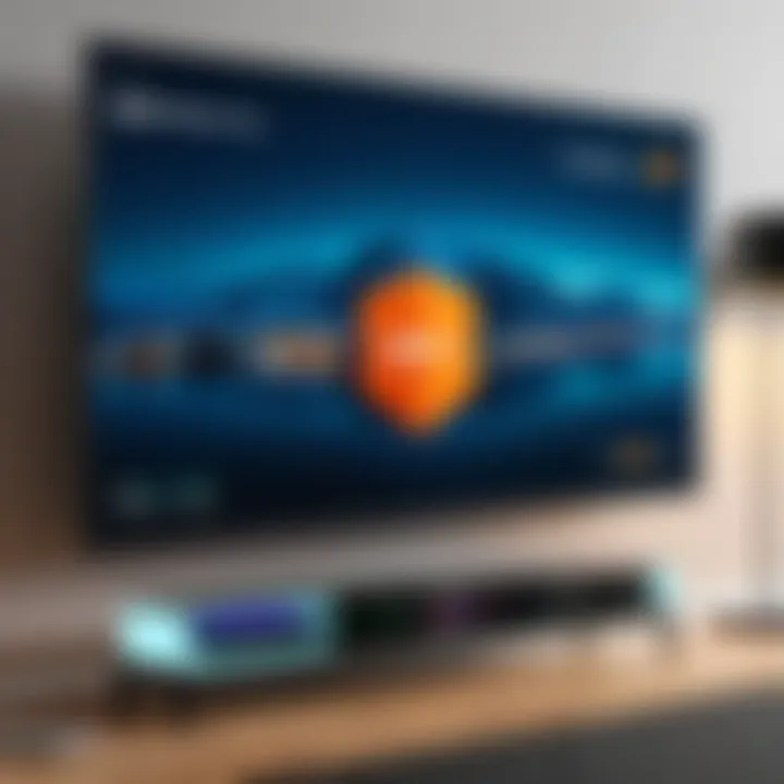 Diagram illustrating VPN setup for IPTV on Firestick