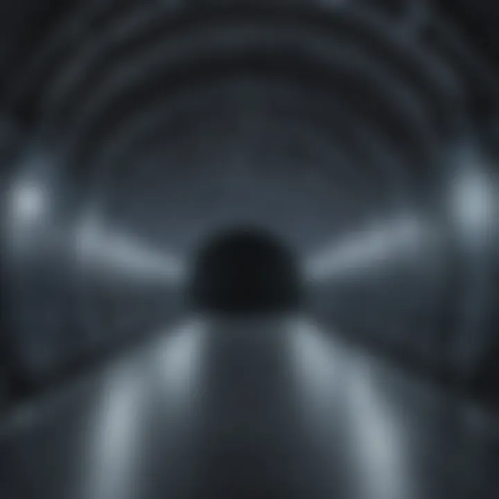 Illustration of Virtual Tunnel for Online Privacy