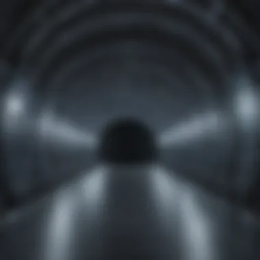 Virtual Privacy Tunnel Illustration of Virtual Tunnel for Online Privacy