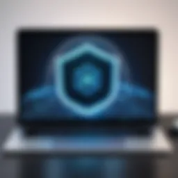 A secure digital connection symbolizing VPN use