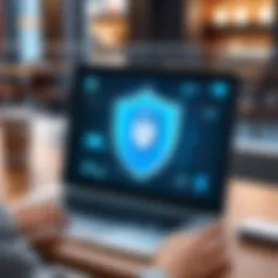 Secure online browsing with VPN on public Wi-Fi